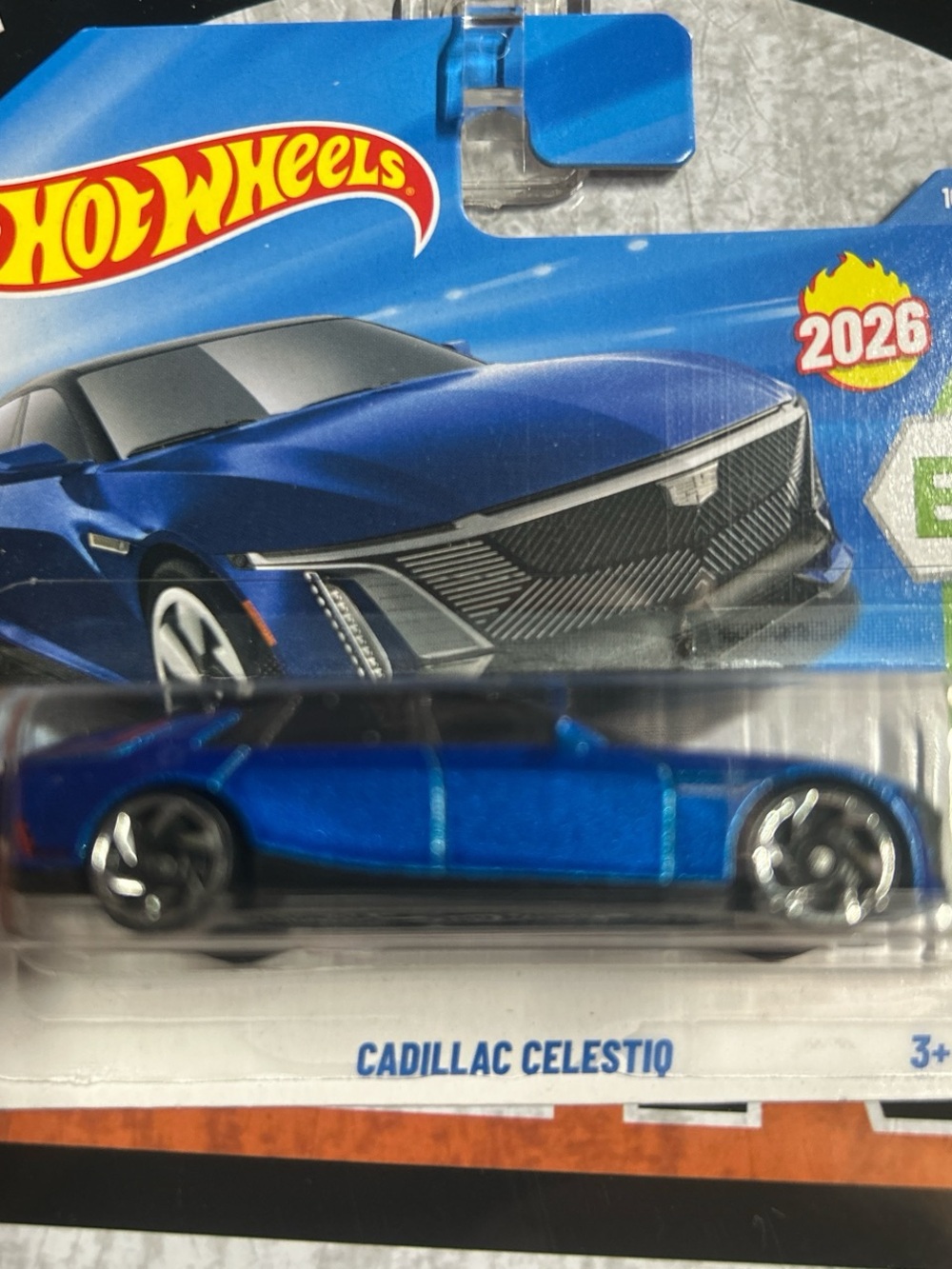 Hot Wheels Cadillac Celestiq Metallic Blue Collectible